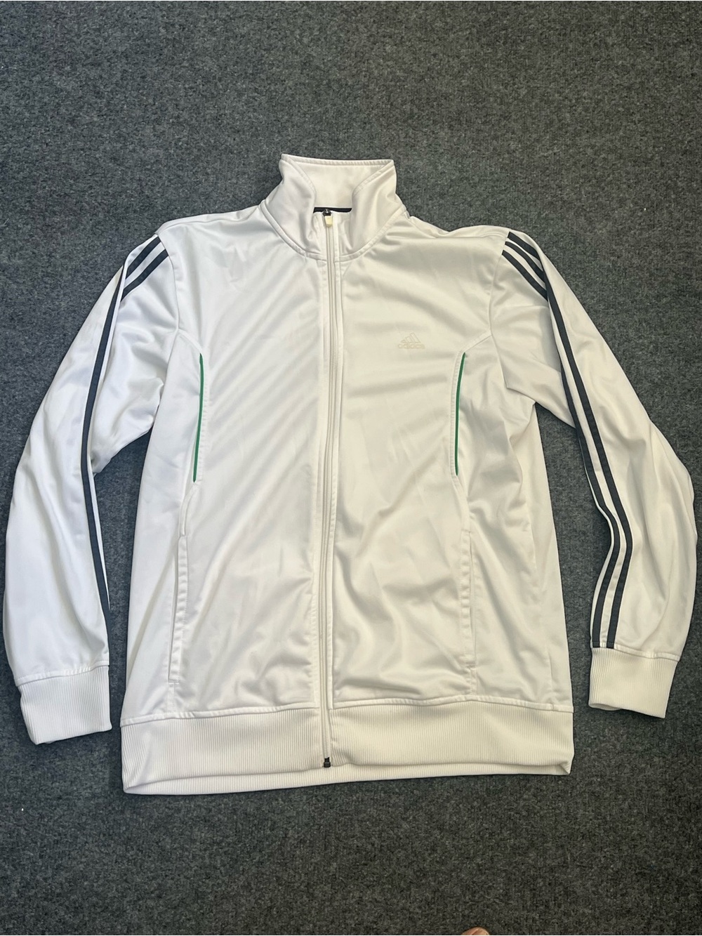 adidas Men’s Climalite Full Zip Track Jacket, Large